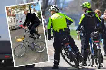 Tallbikes: Aaron Schmitz fährt ein ganz besonderes Fahrrad