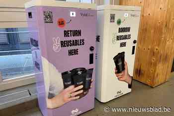 Universiteit Antwerpen introduceert herbruikbare koffiebekers op campus Groenenborger en Middelheim