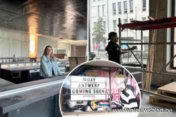 Op werfbezoek bij Moxy Antwerp: nieuw hotel voor “fun hunters” opent op 4 december op voormalige Zillion-site