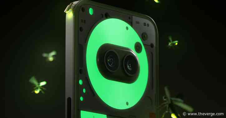 Nothing is making a glow-in-the-dark phone