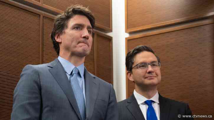 Poilievre says it would be 'not fair' for Liberals to replace Trudeau as leader