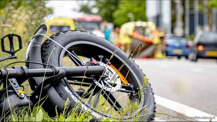 Flevoland - Twee fatbikegebruikers belandden in Flevoland tijdens meetweek op spoedeisende hulp