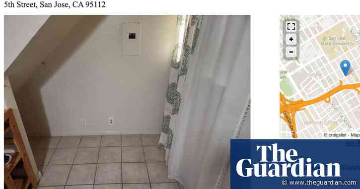 ‘Fits a cot perfectly’: tiny space for rent in Silicon Valley exposes dire rental market