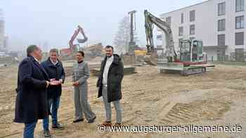 Spatenstich für 23 Sozialwohnungen an der Neusässer Hauptstraße