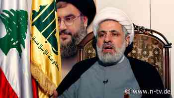 Kassem folgt auf Nasrallah: Neuer Hisbollah-Chef stellt "Aktionsplan" vor