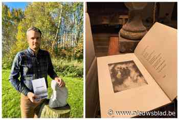 Kunstenaar Nicolas Vannieuwenhuyze brengt tweede gedichtenbundel op korte tijd uit: “Ik was nog niet uitgeschreven”