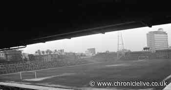 St James' Park, home of Newcastle United, and the now-vanished view from 1968