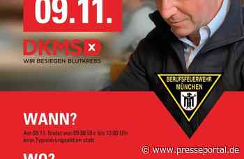 FW-M: Ein Held benötigt Hilfe - Registrierungsaktion für Feuerwehrmann in München
