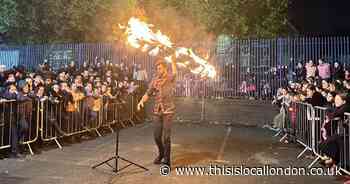 Ring of fire as Jewish festival marks giving of the Torah