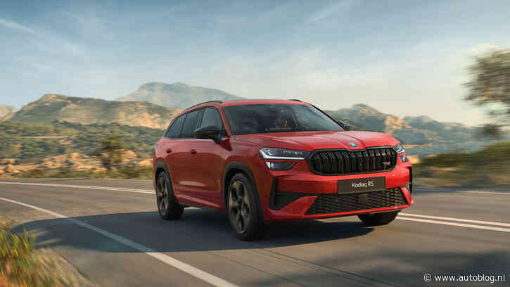 Skoda Kodiaq RS: de droom van de Nederlandse huisvader?