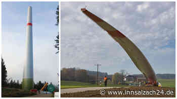 Spektakulärer Schwertransport: So aufwendig ist die Lieferung des Windrades nach Höhenrain