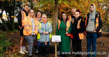 Council celebrates care leavers with plaque and tree planting ceremony