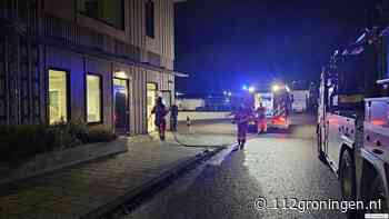 Brandje in pand aan de Uppsalaweg in Groningen