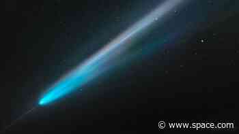 Astrophotographer captures comet Tsuchinshan-ATLAS growing an anti-tail (photos)