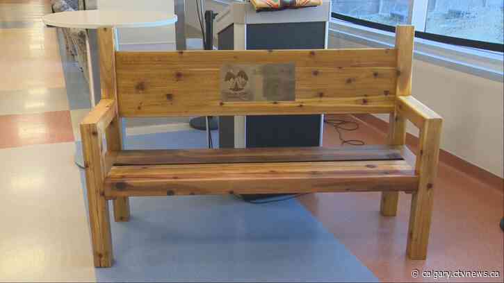 'Benches of Hope' unveiled at Peter Lougheed Centre creates physical safe space for Indigenous peoples