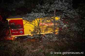 Vrachtwagenchauffeur valt in slaapt en krijg ongeluk op A12