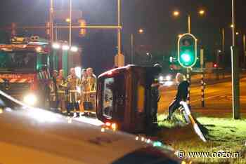 Eenzijdig ongeval in Velsen-Noord, bestuurster aangehouden voor rijden onder invloed