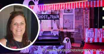 Halloween house including ghost train and pirate ship wowing residents