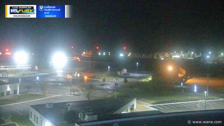 Scattered rain with much cooler air coming