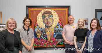 'Captivating' artwork by Amy Winehouse's tattoo artist on display in Northumberland