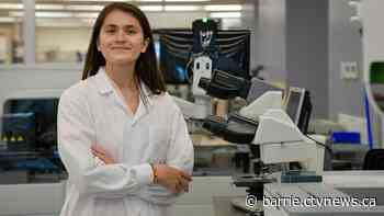 Medical student studying skin cancer at RVH