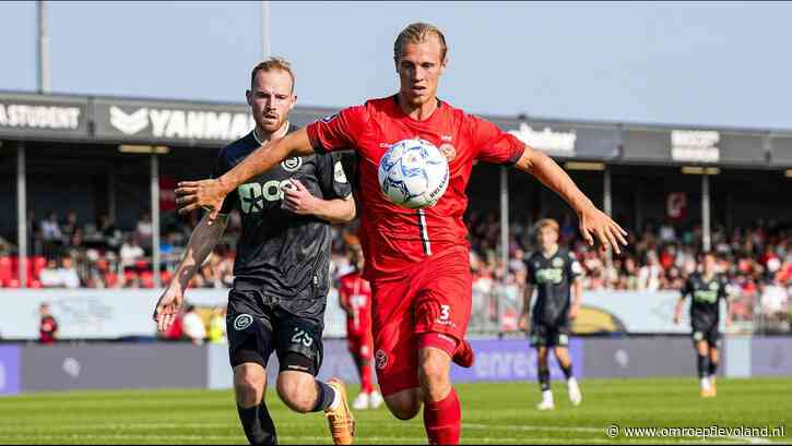 Almere - City FC moet verdediger Joey Jacobs door schorsing missen tegen RKC