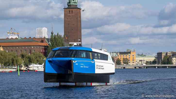 Candela P-12 vervoert eerste passagiers in Stockholm