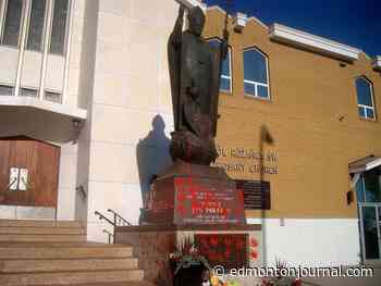 Edmonton police investigate vandalism, mischief at church