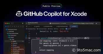 GitHub releases public preview of Copilot for Apple’s Xcode