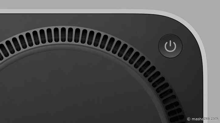 Apple's new Mac mini has a power button in the most unusual place