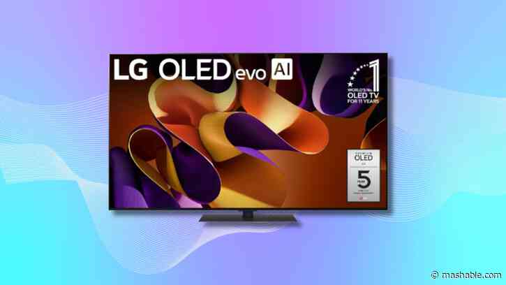 The LG OLED evo G4 smart TV is at its lowest-ever price at Amazon