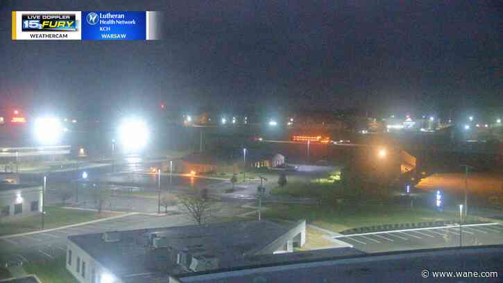 Rain exits, cooler tomorrow