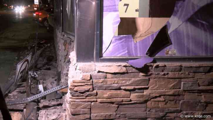 Vehicle crashes into Albuquerque law firm