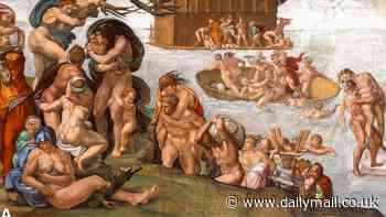 Michelangelo secretly painted a common women's health condition into his Sistine Chapel masterpiece. So, can you spot it?