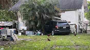 Car crashes into Hallandale Beach home