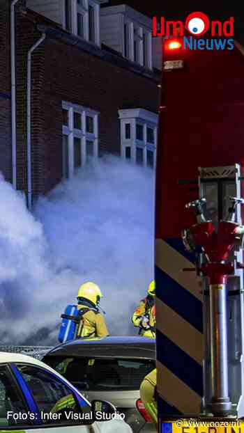 Grote woningbrand in IJmuiden