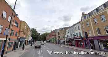 Major road closed due to lorry crash in Hackney