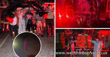 Stranger Things display stuns hundreds of kids for Halloween