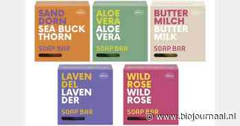 Nieuwe kleurrijke zeepbars