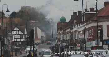 LIVE updates as busy road CLOSED due to vehicle fire in Crayford