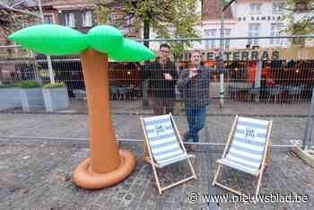 Eeklo Beach is terug, maar niet om te zonnekloppen: “Ludieke actie voor toekomst van de Markt”
