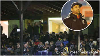 „Hab es bis dato noch nicht erlebt“: Kirchanschöring-Fan bringt Gästetrainer auf die Palme