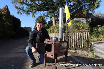 Öfen für die Ukraine: Maximilian Guder aus Spenge sammelt Spenden