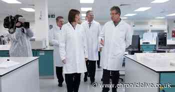 Rachel Reeves visits Newcastle: Chancellor on Tyne Bridge work cash