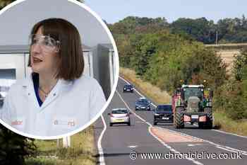 Chancellor Rachel Reeves defends A1 dualling axe and refuses to give 'false hope' for scheme