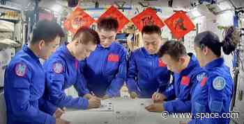 China's Shenzhou 19 astronauts take the reins of Tiangong space station (video)