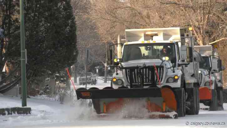 City of Lethbridge's snow route season begins; crews prepare for arrival of winter weather
