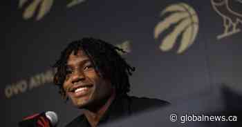 Ja’Kobe Walter available to play for Raptors