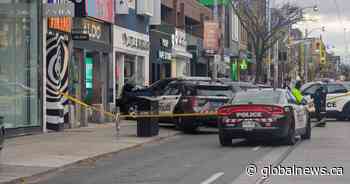 Police horse struck, officer injured in dramatic arrest involving stolen Toronto truck