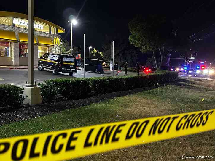 Police assisting US Marshals for a scene at Round Rock McDonald's